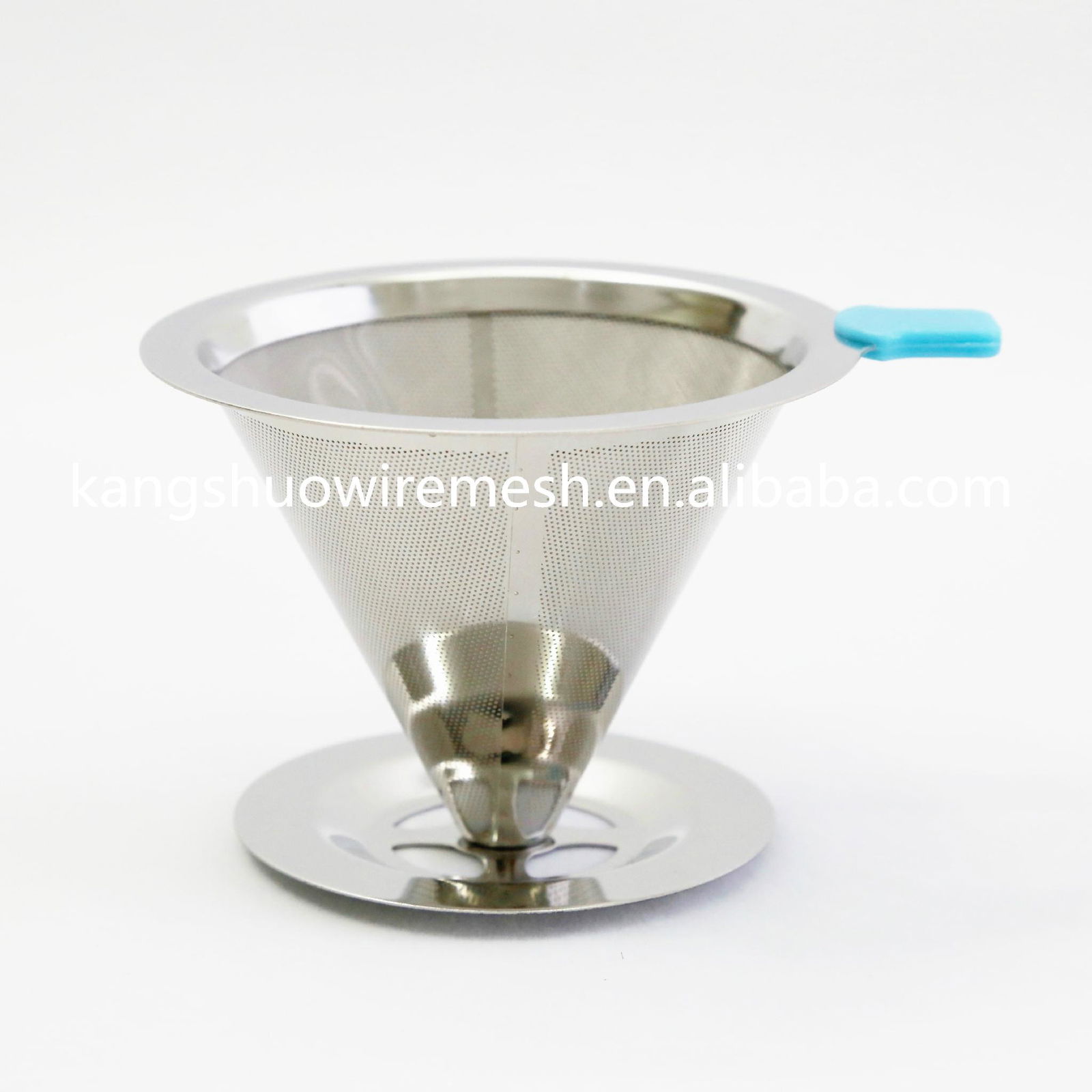 Paperless Pour Over Coffee Maker with stand Stainless Steel Coffee Filter