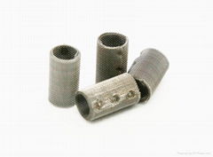 Small size Cylindric Dutch Weave Stainless Steel Filter Tubes Wire Mesh Filters