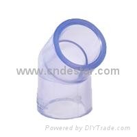 CLEAR PVC FITTINGS 4