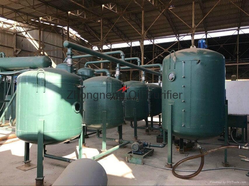 Series BOD Waste Oil Distillation & Converting System