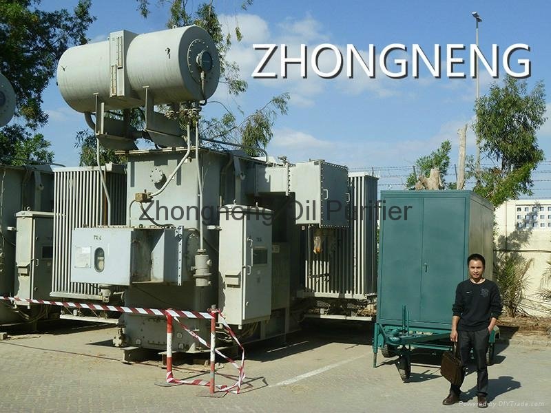 Mobile Double Stage Vacuum Transformer Oil Cleaning Plant