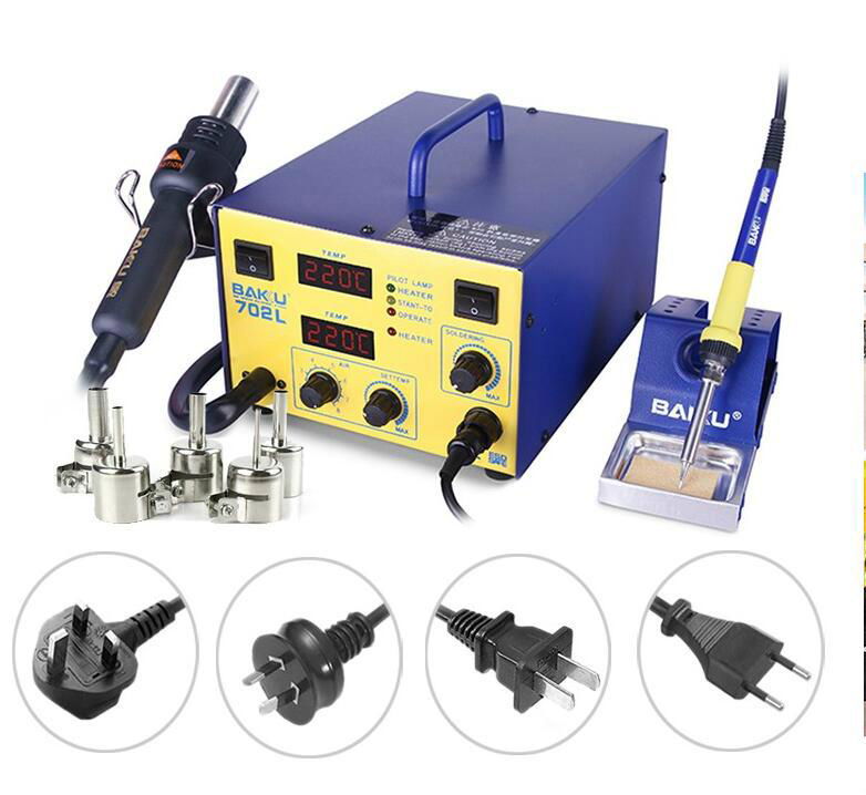 Baku BK-702L 2 in 1 professional BGA Digital display SMD Soldering Station With  4