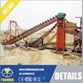 Bucket Chain Dredger with Trommel Screen for Sand Processing 1