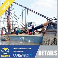 Self-propelled 20 inch Drilling Suction Dredger for Gold Mining