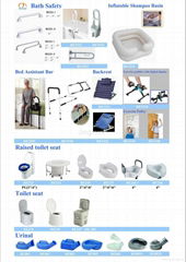 Bathroom safety grab bar Raised toilet seat Urinal