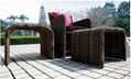 Garden furniture Single Sofa Ottoman