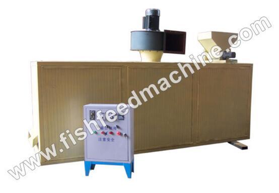 Fish Feed Pellet Dryer with 300-400 kg/h capacity