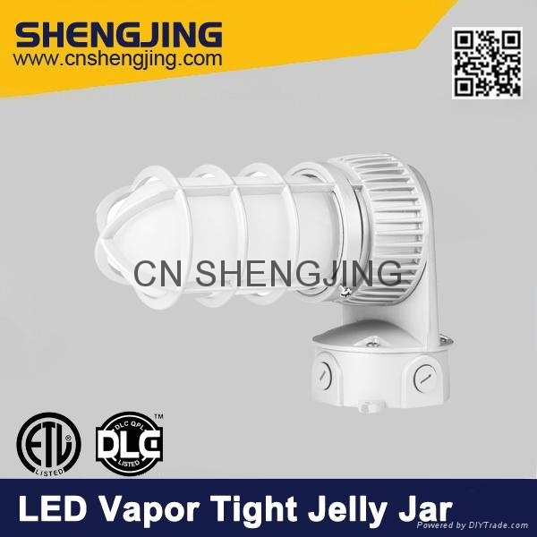 Vapor Tight Jelly Jar LED Light Fittings 2