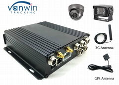 MDVR mini size SD Card 4CH 3G 4G WIFI G-Sensor GPS 720P Mobile DVR
