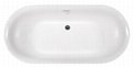 cUPC one piece acrylic bathtubs soaking deep best soaker tubs best soaking tub 1