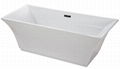 cUPC freestanding acrylic bathtub with