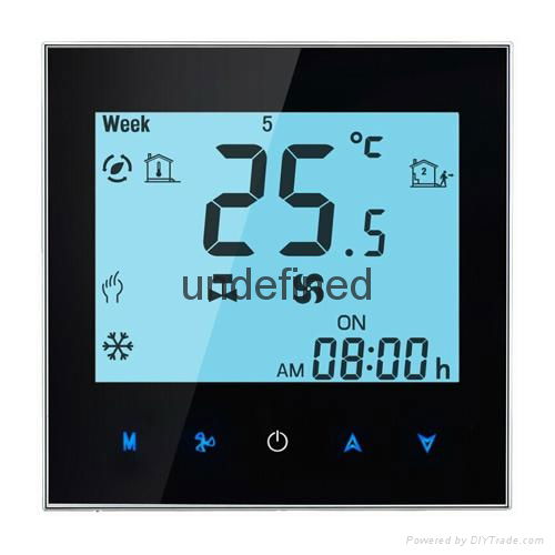 WIFI digital display Fan coil room thermostat  3