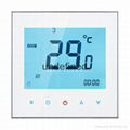 Touch screen Underfloor heating room thermostat  3