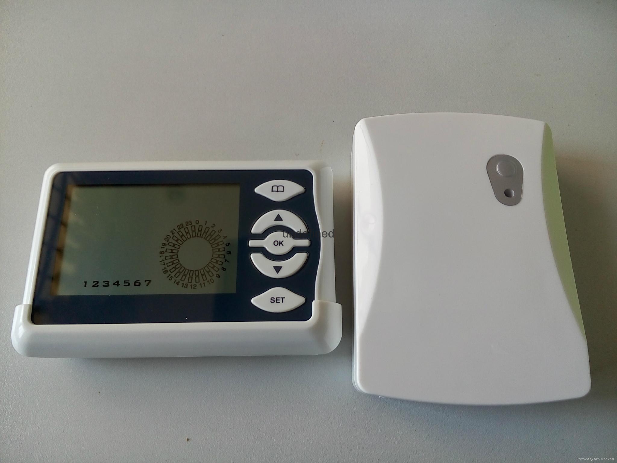 Wireless programmable combi boiler room thermostat TP16RF TOUPWELL