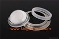 70/90/100 degree optical glass lens with