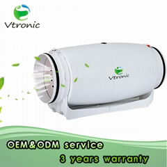 Hydroponics Greenhouse Air Ventilation High Speed Inline Duct Exhaust Fan