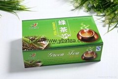Chinese Premium non-fermented XiHuLongJing Green Tea(100 tea bags/box)