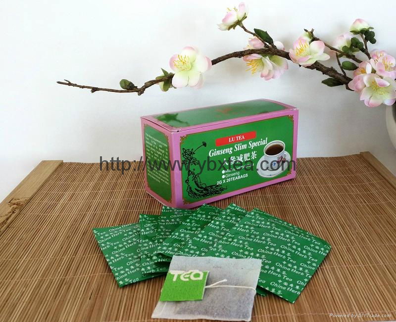 Chinese Ginseng Slim Special Herbal tea bag 2