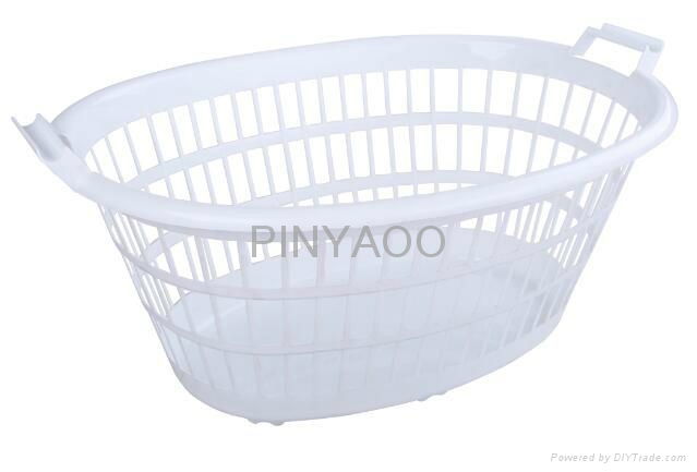 Plastic Laundry Basket 4