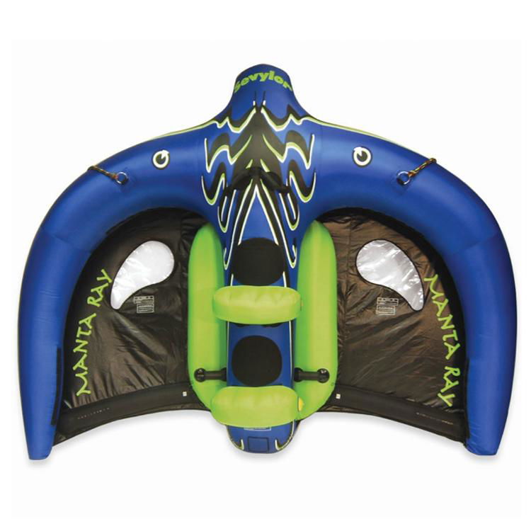 Summer prepare towable water game inflatable flying manta ray 2