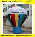 Large Inflatable Hot Air Shape Advertising Rooftop Balloons 1