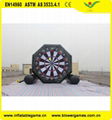 Funny large inflatable soccer dart game football soccer darts 1