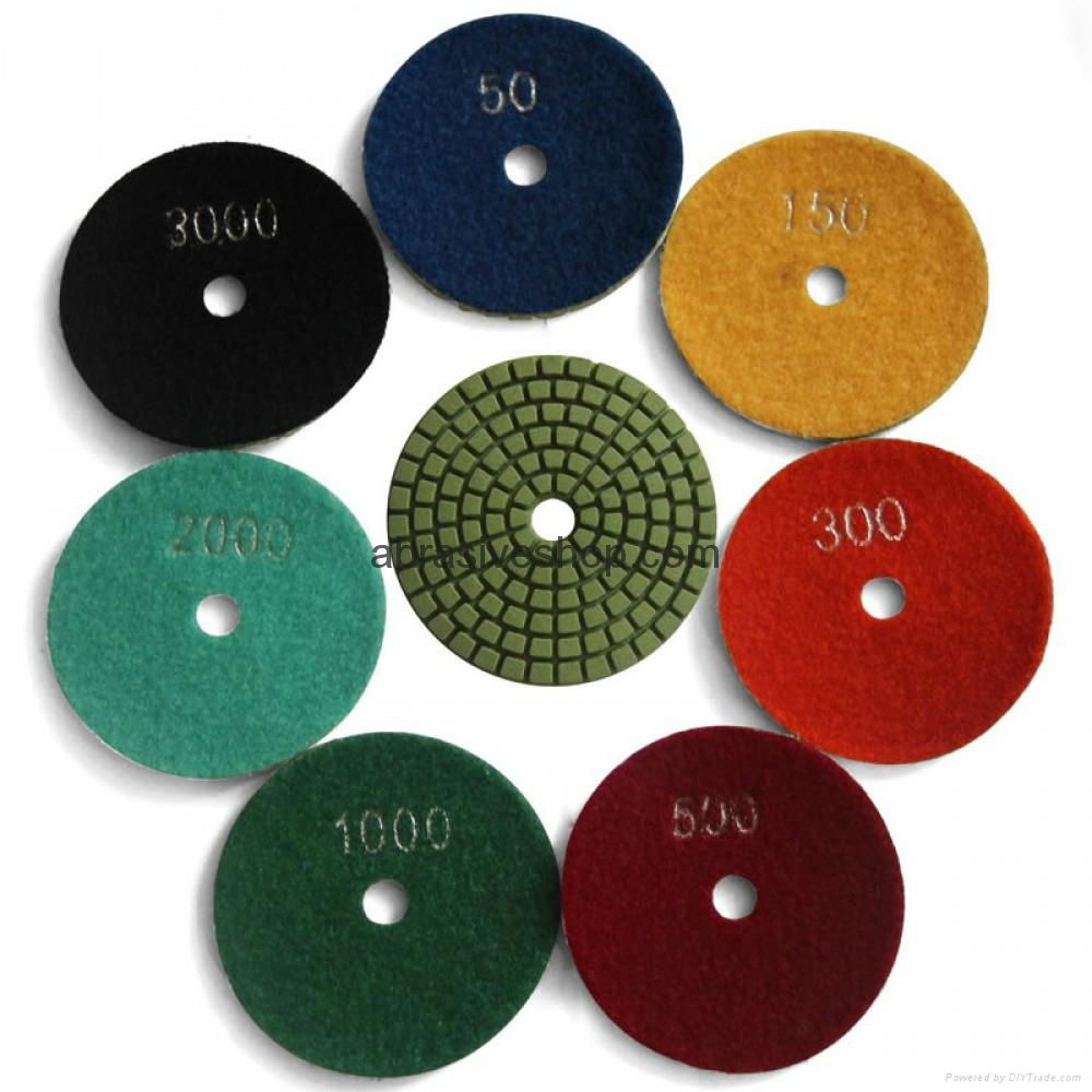 3 Inch Diamond Wet Polishing Pads