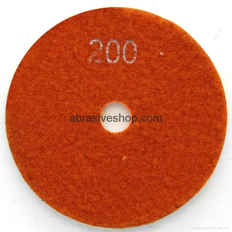 3 Inch Diamond Wet Polishing Pads 5