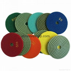 4 Inch Diamond Wet Polishing Pads