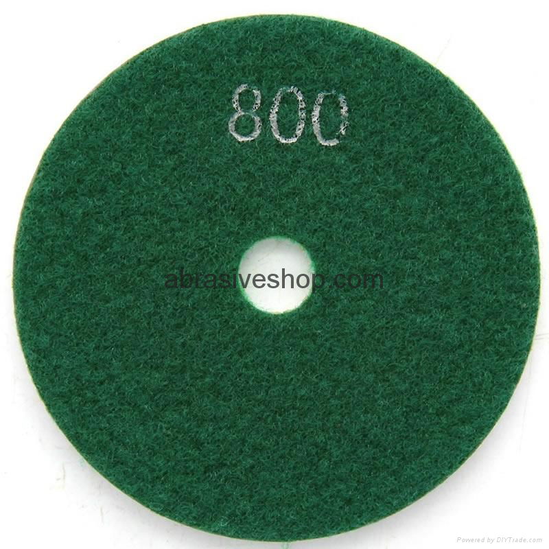 4 Inch Diamond Wet Polishing Pads 4