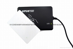 Contactless IC card reader CPU card