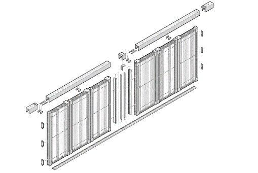 METACO Pleat Net Caterpillar 2 5