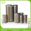 Filter factory supply 5 micron stainless mash cartridge candle filter 3