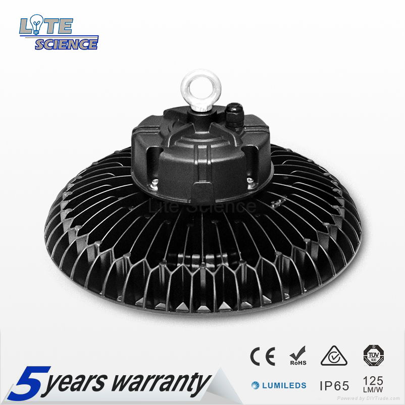 Ufo Led High Bay Light 130lm/w 100w 150w 200w IP65 Good Quality Competitive Pric 5