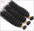 Best Price Virgin Brazilian Hair Top Quality Deep Curly Human Hair Bundles 1