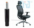 360 degree rotating black office chair hydraulic gas jack 2