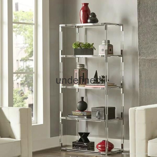 Acrylic bookcase acrylic cabinet acrylic furniture 