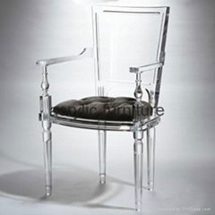 Acrylic dinning chair acrylic chair acrylic furniture legs acrylic arm chair