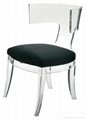 Acrylic dinning chair acrylic chair acrylic furniture legs acrylic arm chair 4