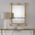 Acrylic mirror frame acrylic furniture acrylic frame  1