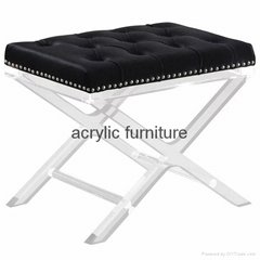 Acrylic stool acrylic side table end table acrylic funiture 