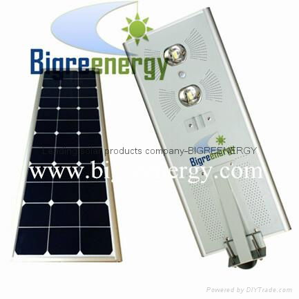 All in one solar street light 60W