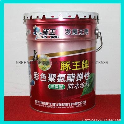 單組分油性彩色聚氨酯彈性防水塗料