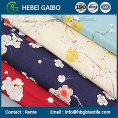 T/C Printed Muslin Fabric