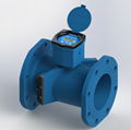 Dual-channel ultrasonic water meter 1