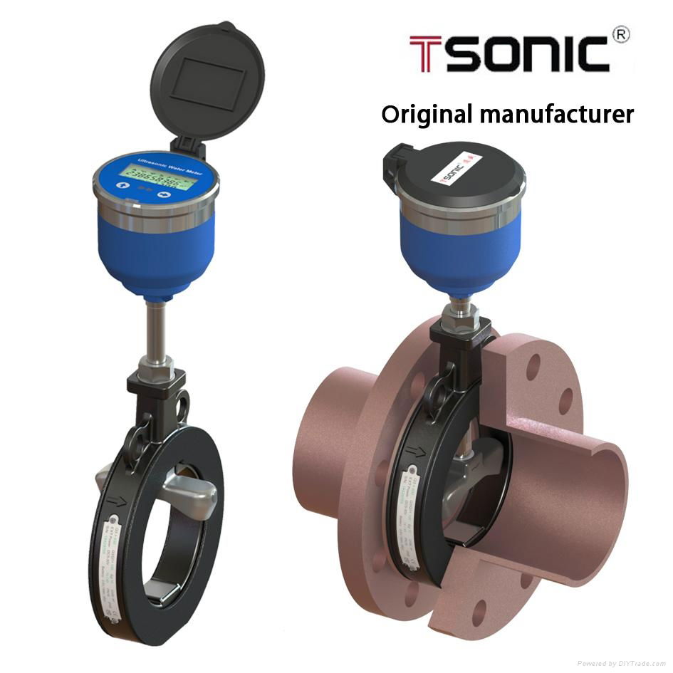 Irrigation ultrasonic water meter