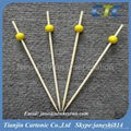 Beaded Bamboo BBQ Skewer 3