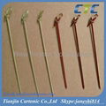 Green Skin Bamboo Looped Skewer 3