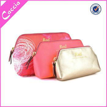 3 PCS Makeup Bag Printed Beautiful Cosmetic Bag Trio