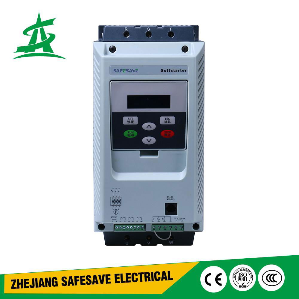 Factory supply easy maintenance measurement loop function ac soft starter